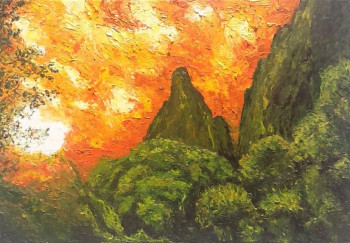 Obra contemporánea nombrada « BH0003 - Petits moments de bonheur », Hecho por SYLVIE ACTIS BARONE