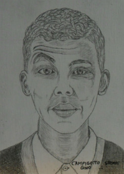 Obra contemporánea nombrada « Stromae », Hecho por ANGELINO CAMPIGOTTO