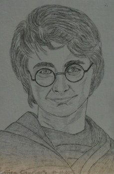 Obra contemporánea nombrada « Harry Potter », Hecho por ANGELINO CAMPIGOTTO