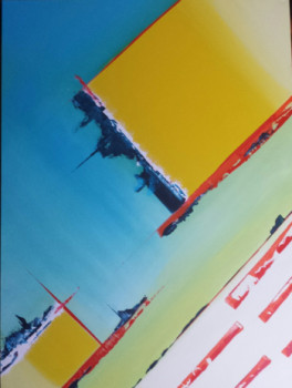 Obra contemporánea nombrada « BEACH », Hecho por WETU