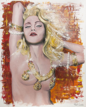 Obra contemporánea nombrada « Madonna », Hecho por PASCAL LENOBLE