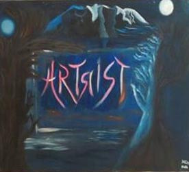 Obra contemporánea nombrada « Artrist », Hecho por DXI