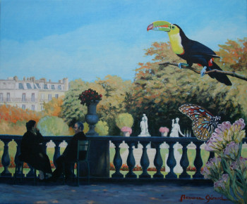 Paris, jardin du Luxembourg exotique 1 En el sitio ARTactif