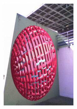 Obra contemporánea nombrada « SCULPTURE METAL. TUBULAIRE N1 », Hecho por ASGRAPHE2023