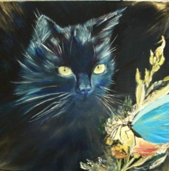 Obra contemporánea nombrada « Papillon », Hecho por DAN.LECLERCQ