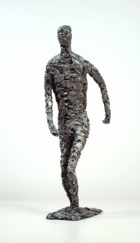 Obra contemporánea nombrada « l'homme qui marche », Hecho por JEAN-PIERRE TAUZIA