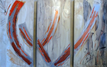 Obra contemporánea nombrada « Circonference », Hecho por JACKY MONKA