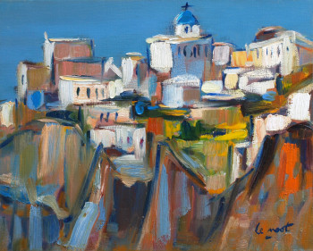 Oia à Santorin En el sitio ARTactif