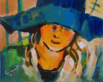 Le chapeau bleu En el sitio ARTactif