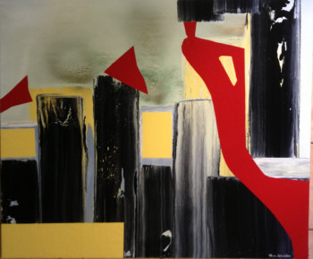 Obra contemporánea nombrada « Découverte 2 », Hecho por FLORE SCHNEIDER