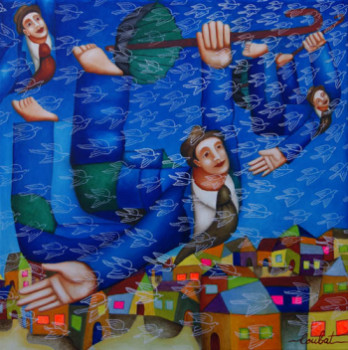 Obra contemporánea nombrada « Un souffle de printemps », Hecho por PHILIPPE LOUBAT
