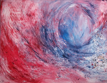 Obra contemporánea nombrada « Voyage 38 », Hecho por MIRA PIOTROWSKA