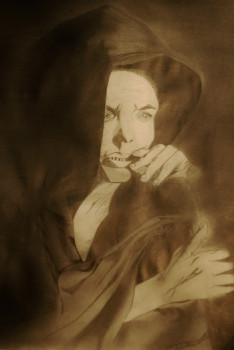 Obra contemporánea nombrada « Femme touareg », Hecho por MARGO EMMANUELLE