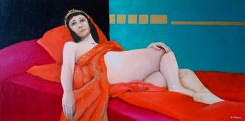 Obra contemporánea nombrada « MYRIAM », Hecho por BARON