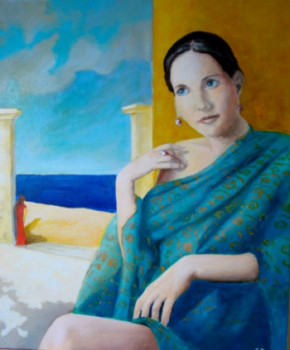 Obra contemporánea nombrada « HELENE », Hecho por BARON