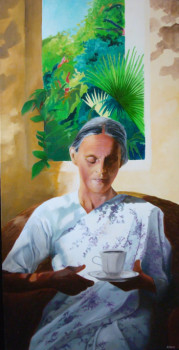 Obra contemporánea nombrada « TEE TIME », Hecho por BARON