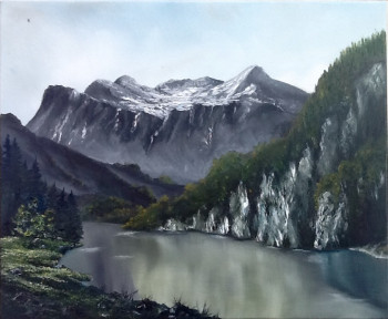 Obra contemporánea nombrada « La réalité », Hecho por SYLVIE ACTIS BARONE