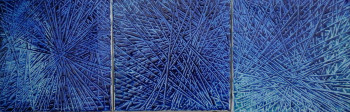 Obra contemporánea nombrada « CORDONS BLEUS », Hecho por MIREILLE MAURY