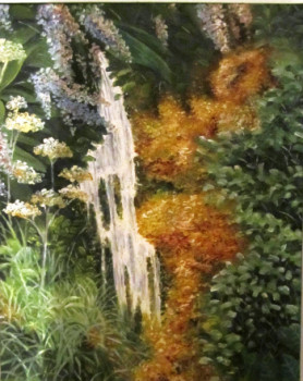 Obra contemporánea nombrada « Source à Chandou », Hecho por PIERRE ROUANNE