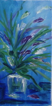 Obra contemporánea nombrada « bouquet de mai 1 », Hecho por VV