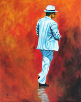 L'homme au panama / The man with the panama hat / L'uomo col panama 01 En el sitio ARTactif