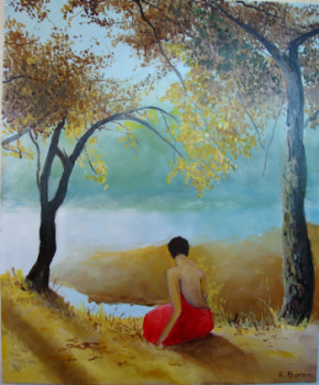Obra contemporánea nombrada « AUTOMNE », Hecho por BARON