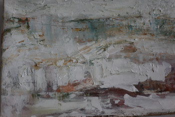 Obra contemporánea nombrada « blanc », Hecho por JACQUEMONDPASC
