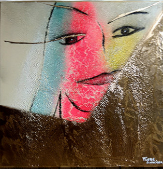 Obra contemporánea nombrada « 'Un peu de moi' 1/3 », Hecho por FLORE SCHNEIDER