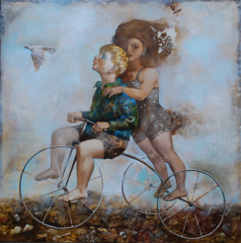 Obra contemporánea nombrada « Trip to a dream », Hecho por TCHOUBAKOV