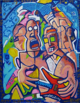 Obra contemporánea nombrada « ROL MOP », Hecho por VINCENT ARCACHE