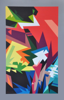 Obra contemporánea nombrada « Espérance », Hecho por DANIELL