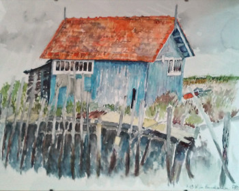 Obra contemporánea nombrada « La Baudissière », Hecho por BARTLET-DROUZY