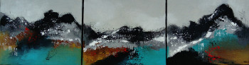 Obra contemporánea nombrada « TROIS JOURS », Hecho por MIREILLE MAURY