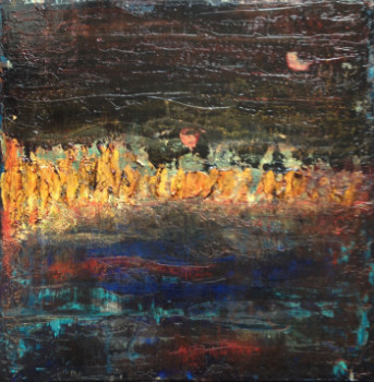 Obra contemporánea nombrada « sans 2 », Hecho por MURIEL MELIN