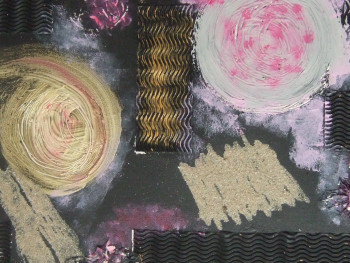 Obra contemporánea nombrada « explosion », Hecho por DELPHINE
