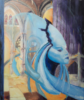 Obra contemporánea nombrada « Diva », Hecho por JEAN MARIE SCHROETTER