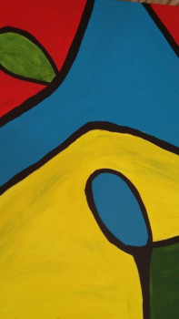 Obra contemporánea nombrada « Formes 1 », Hecho por VALERIE LARDEUX