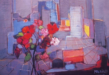 Balcon fleuri sur Manhattan En el sitio ARTactif