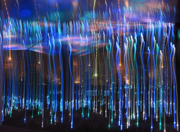 Obra contemporánea nombrada « Jardin du Musée de Quai Branly - encadré », Hecho por SARCIE