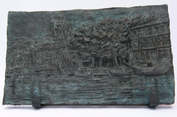 Bas relief  - place de la Marine à Agde En el sitio ARTactif