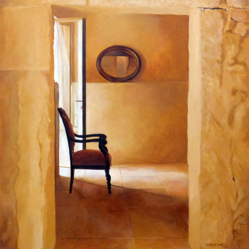 Obra contemporánea nombrada « Intérieur N°52 1 », Hecho por PATRICE LANNOY