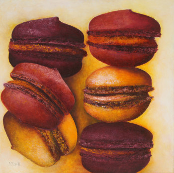 Macarons en tous sens En el sitio ARTactif