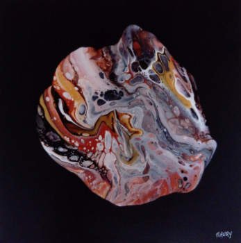 Obra contemporánea nombrada « CUIVRE », Hecho por MIREILLE MAURY