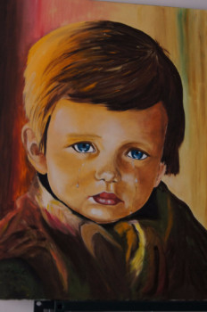 Obra contemporánea nombrada « L'Enfant Triste (2eme version) », Hecho por BOUTIN