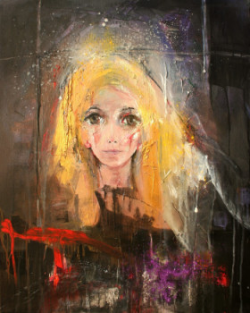 Obra contemporánea nombrada « Ombre et Lumière », Hecho por GRAZYNA TARKOWSKA