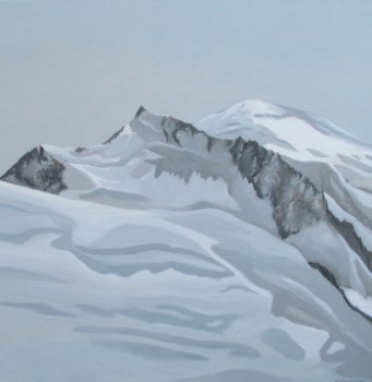 Obra contemporánea nombrada « Glacier », Hecho por L.VERHOEVEN