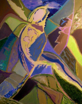 Obra contemporánea nombrada « Ariane », Hecho por BREGE