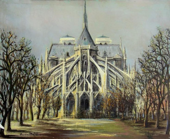 Chevet de Notre-Dame de Paris En el sitio ARTactif