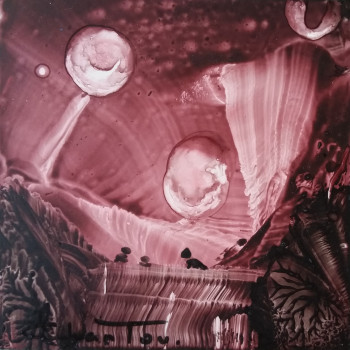 Obra contemporánea nombrada « Peinture 3421 », Hecho por CHANTOU