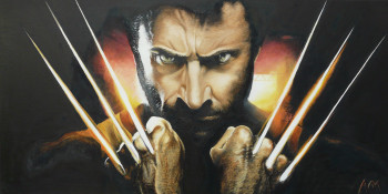 Obra contemporánea nombrada « Wolverine », Hecho por ALAIN MAILLOT